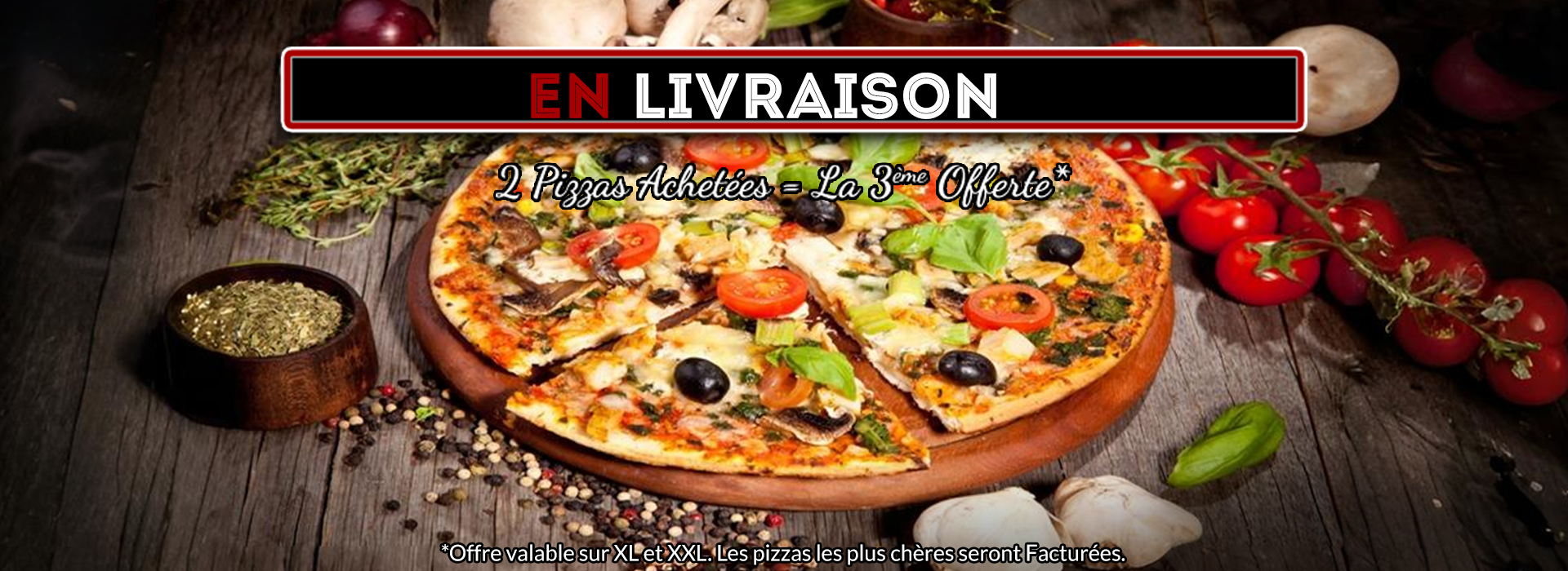 livraison pizzas