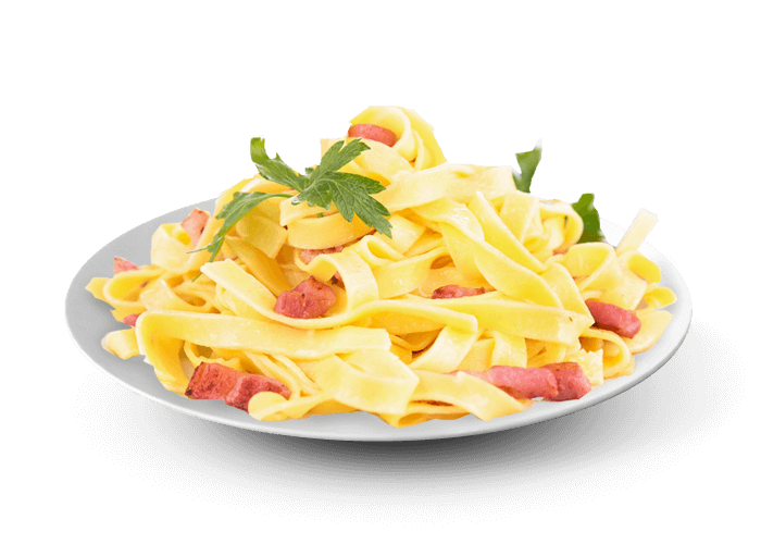 TAGLIATELLES CARBONARA